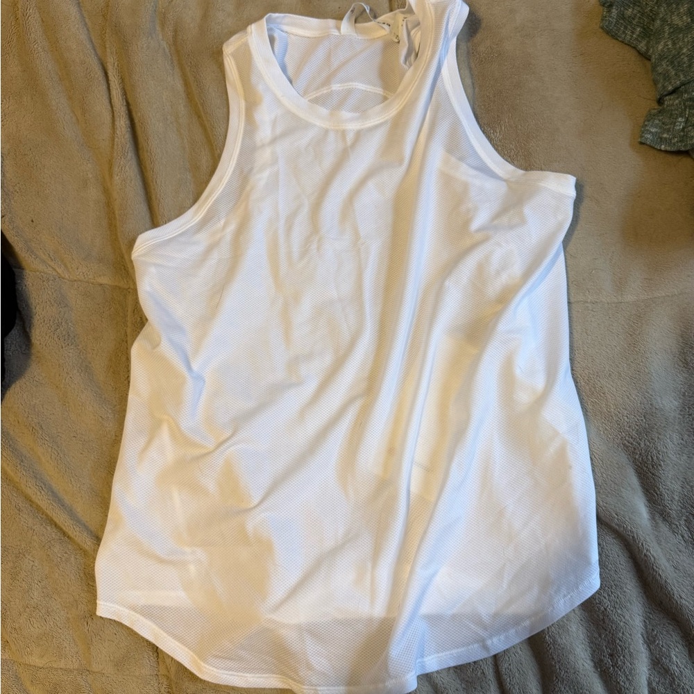 White Sleeveless Lululemon Women's Top